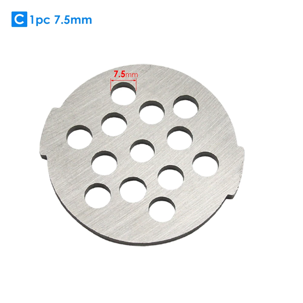 1PC Meat Grinder Disc Parts #5 Mincer Plate for Moulinex HV2 HV4 HV6 HV8 DKA1 DKA2 ME405 DR7 FP650 Krups F4177520 Tefal NE210140