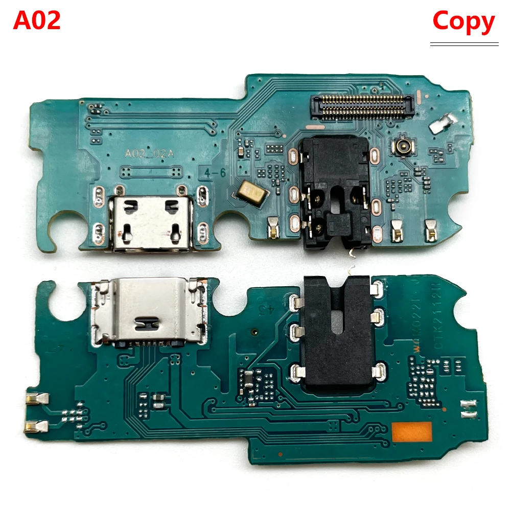 New For Samsung A02 A02S A12 A21 A22 A32 4G 5G USB Charger Port Jack Dock Connector Charging Board Flex Cable With Microphone