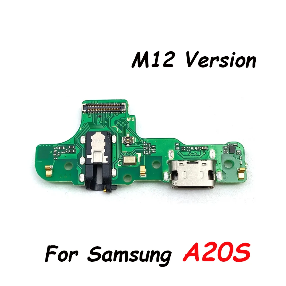 New For Samsung A02 A02S A12 A21 A22 A32 4G 5G USB Charger Port Jack Dock Connector Charging Board Flex Cable With Microphone