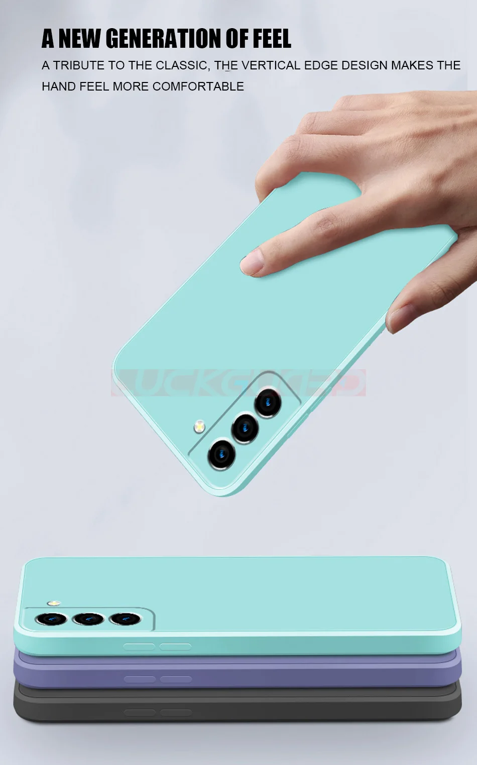 Liquid Silicone Case Original For Samsung Galaxy S21 S22 S23 S24 Ultra S8 S9 S10 Note 8 9 10 20 Plus Shockproof Cover TPU