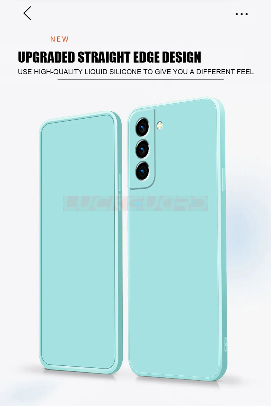 Liquid Silicone Case Original For Samsung Galaxy S21 S22 S23 S24 Ultra S8 S9 S10 Note 8 9 10 20 Plus Shockproof Cover TPU