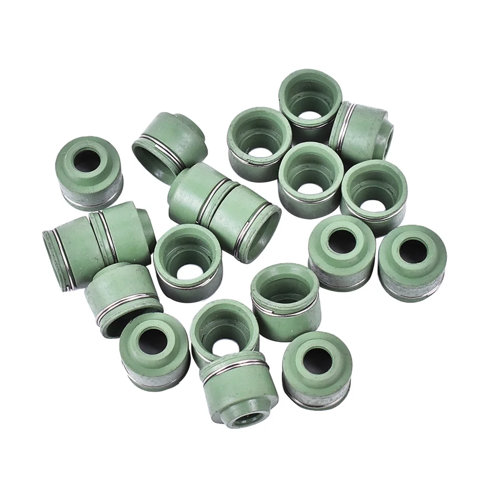 16pc 3.5mm 4mm 4.5mm 5mm 6mm Motorcycle Engine Intake & Exhaust Valve Stem Oil Seal For Honda For Yamaha For Suzuki For Kawasaki