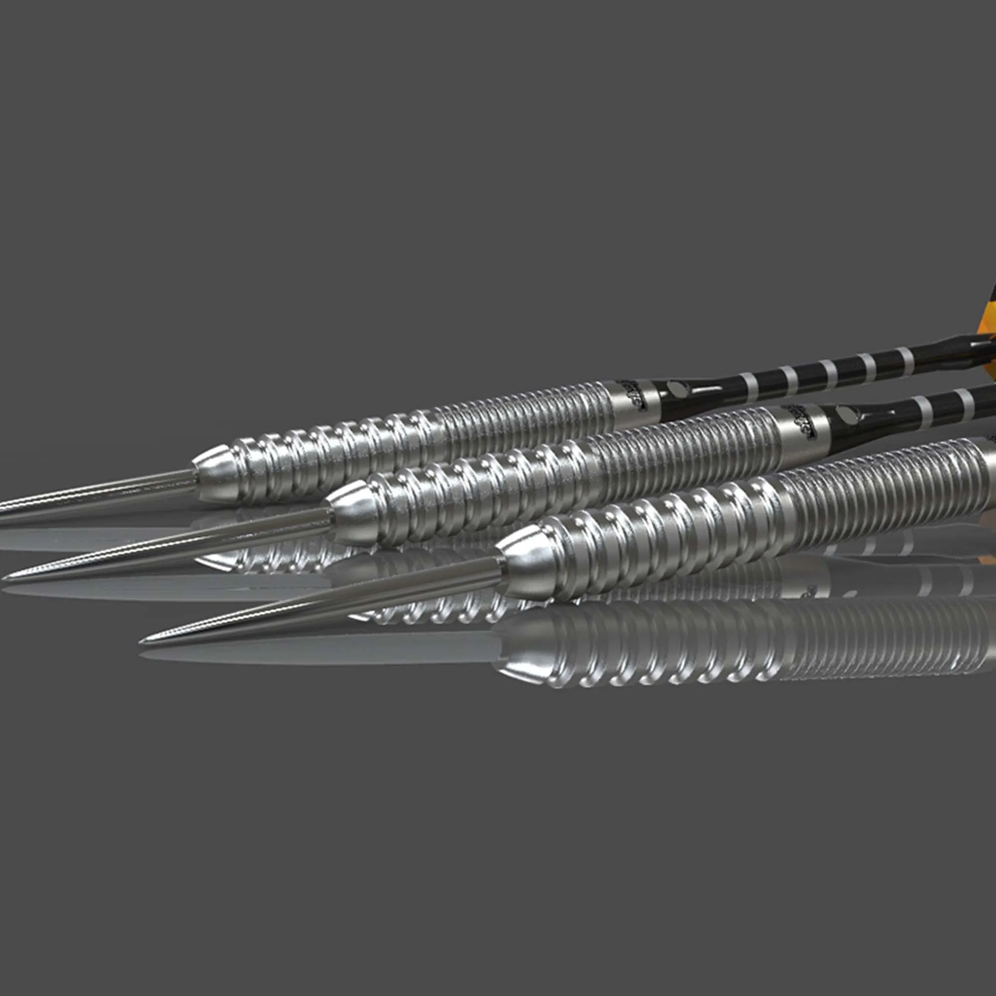 CyeeLife 21 23g 26 28 30 Gram Tungsten 90% Steel Dart Barrels 3pcs For Metal tip Dartboard No Accessories
