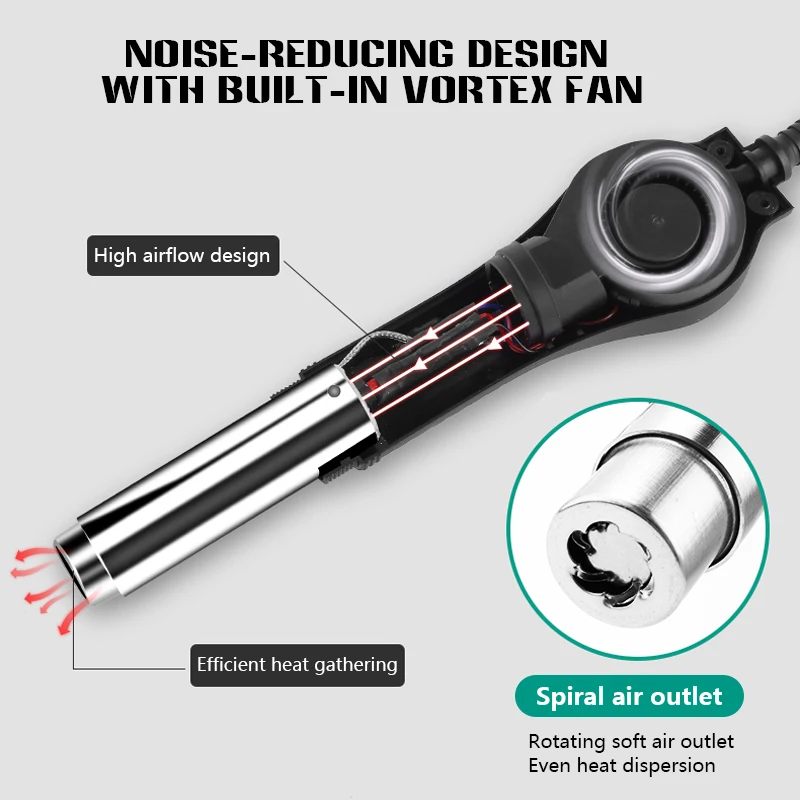 T12 Heat Guns OLED Digital Display Temperature Soldering Station Portable BGA Rework Hot Air Gun Home Diy Repair Tools