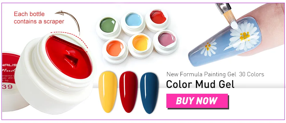 Venalisa VIP3 Semi Permanent Beauty Gel Nail Polish Top Coat Nowipe Glitter Pastel Varnish Light Purple Nail Gel Polish