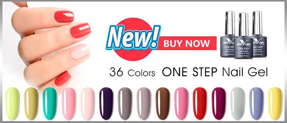 Venalisa VIP3 Semi Permanent Beauty Gel Nail Polish Top Coat Nowipe Glitter Pastel Varnish Light Purple Nail Gel Polish