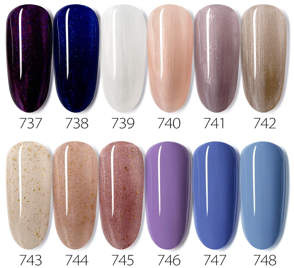 Venalisa VIP3 Semi Permanent Beauty Gel Nail Polish Top Coat Nowipe Glitter Pastel Varnish Light Purple Nail Gel Polish