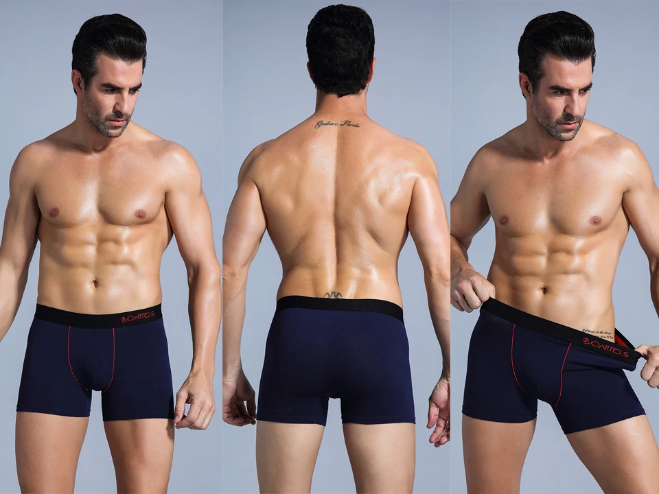 Man Undrewear Sexy Boxers Cotton For Men's Panties Fashion Boxershorts Male Underpants Mens Underwear Boxer Shorts Wholesale