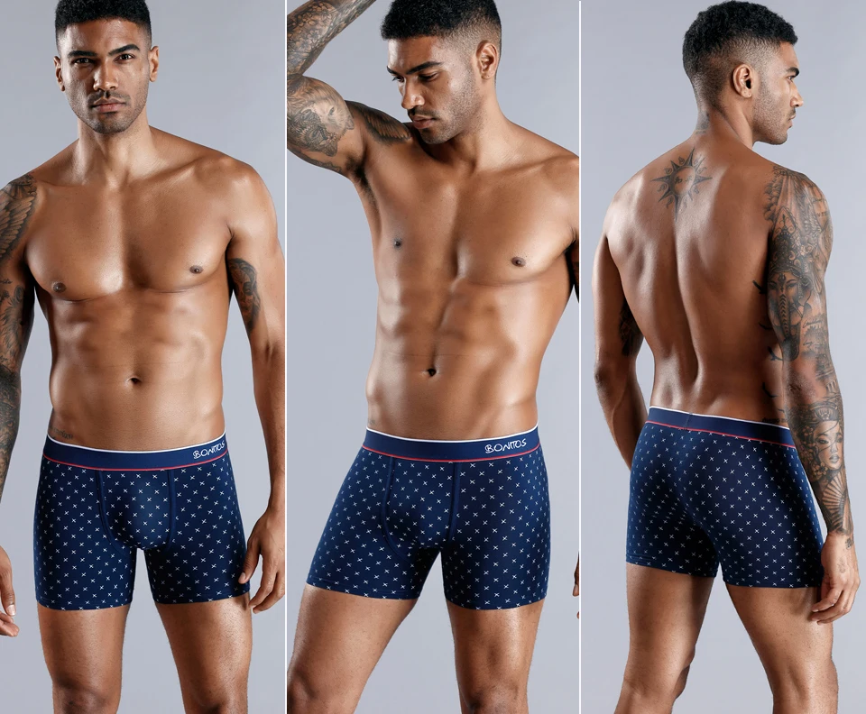 Man Undrewear Sexy Boxers Cotton For Men's Panties Fashion Boxershorts Male Underpants Mens Underwear Boxer Shorts Wholesale