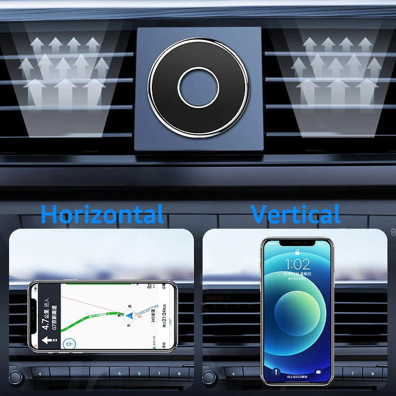 Universal Magnetic Car Phone Holder in Car Magnet Mobile Phone Telefon GPS Supports Stand for iPhone Xiaomi Samsung Wall Holder