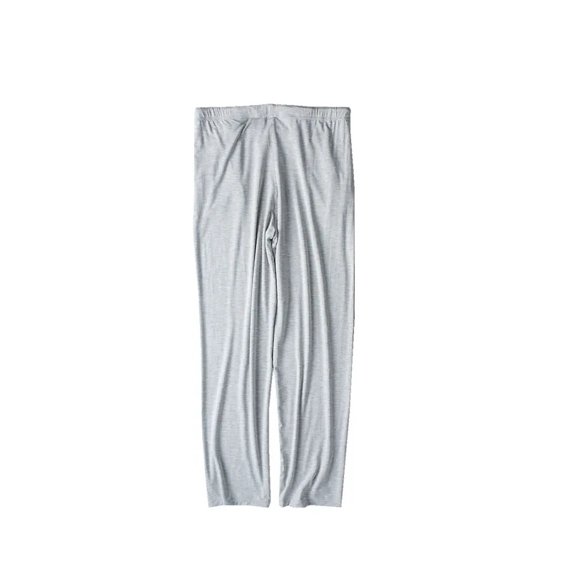 Men's Spring And Summer New Modal Pajamas Two-piece Short-sleeved Trousers Thin Large Size Loose Sports Home Wear Suit Sleepwear