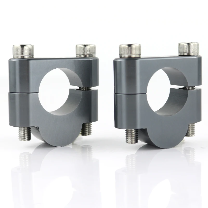 22mm 7/8" Handlebar Risers Mount Clamps Fit For Honda Grom MSX125 ST1100 NC700X NC750X CB500X CB250F Hornet250 CB300F CB400