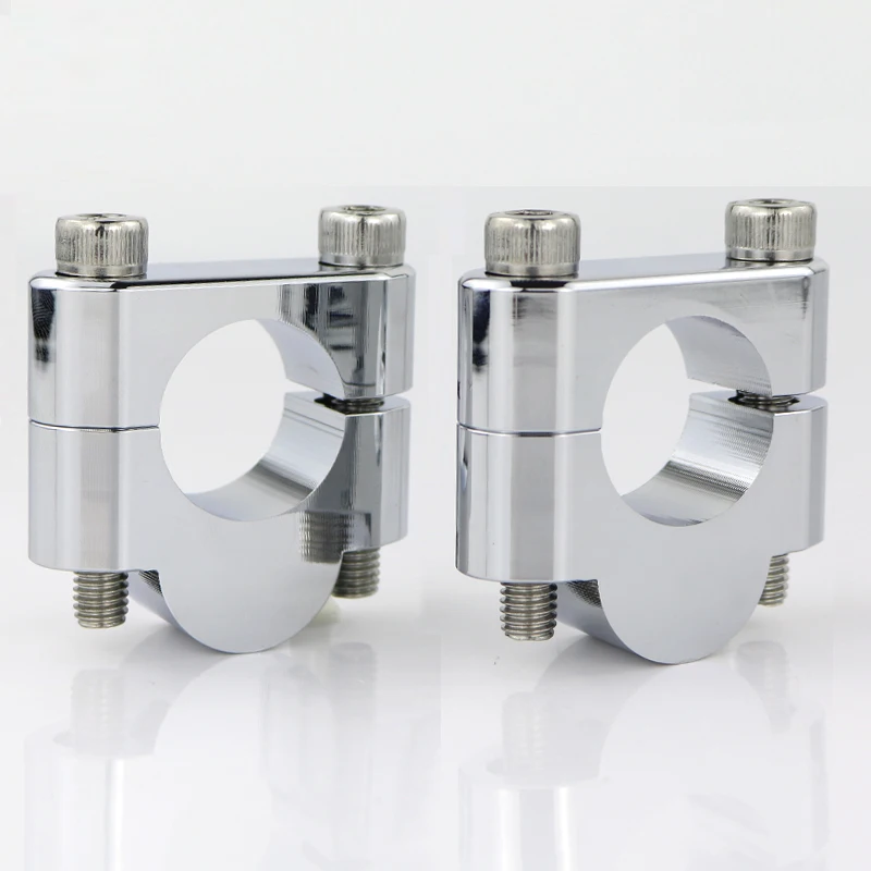 22mm 7/8" Handlebar Risers Mount Clamps Fit For Honda Grom MSX125 ST1100 NC700X NC750X CB500X CB250F Hornet250 CB300F CB400
