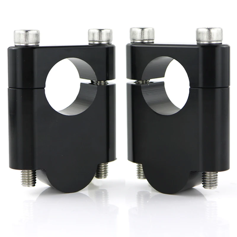 22mm 7/8" Handlebar Risers Mount Clamps Fit For Honda Grom MSX125 ST1100 NC700X NC750X CB500X CB250F Hornet250 CB300F CB400