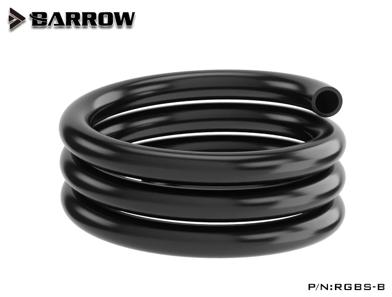 Barrow ID 9.5mm+ OD 12.7mm (3/8'-1/2') Soft Tube / ID 10mm+ OD16mm /ID13mm+OD19mm PVC hose tube Black Transpare 1Meter/pcs