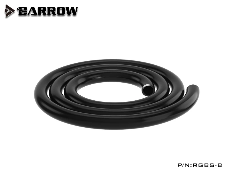 Barrow ID 9.5mm+ OD 12.7mm (3/8'-1/2') Soft Tube / ID 10mm+ OD16mm /ID13mm+OD19mm PVC hose tube Black Transpare 1Meter/pcs