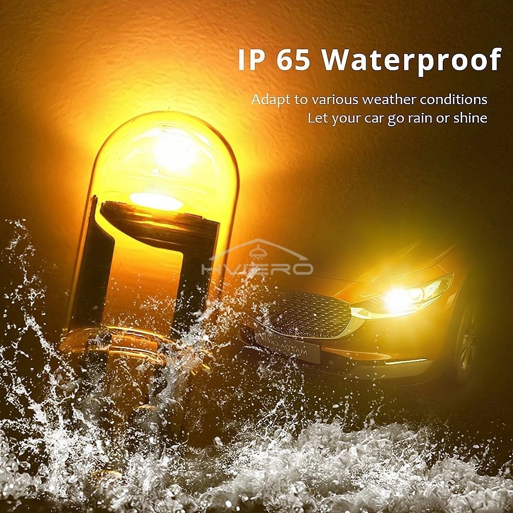 2PCS W5W 194 T10 Glass Housing Cob LED Home Bulb 6000K Wedge License Plate Lamp Dome Light White Diedo Auto Interior Read 12V DC