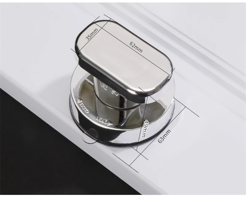 KK&FING Glass Door Sliding Door Handles Closet Cupboard Door Handles Toilet Lid Refrigerator Door Suction Cup Pulls Free Punch