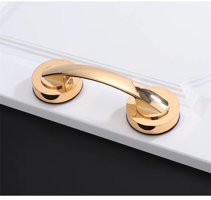 KK&FING Glass Door Sliding Door Handles Closet Cupboard Door Handles Toilet Lid Refrigerator Door Suction Cup Pulls Free Punch