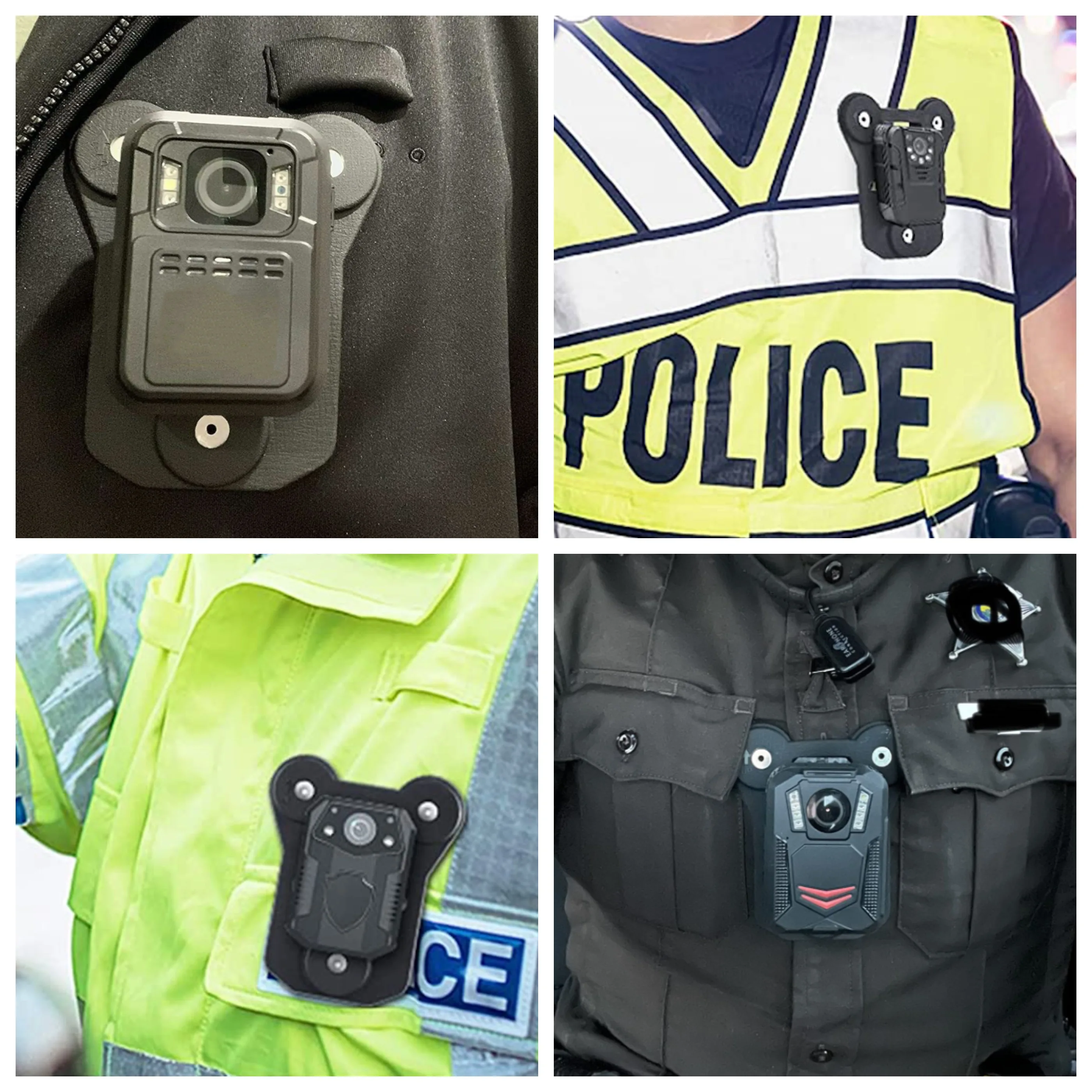 Universal Magnetic Police Camera Mount Compatible for All Brands Bodycams Strong Rare Earth Magnet Suction Clip