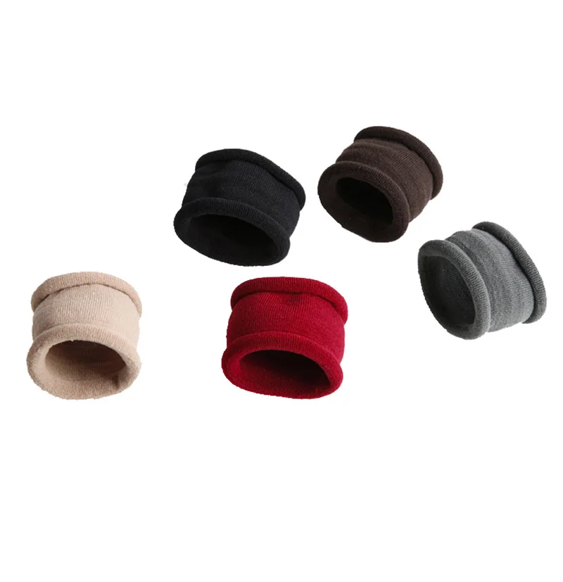 10PCS Big High Elastic Hair Bands Basic Black Wide Side Thick Rubber Band Women Girl Ponytail Holder Scrunchies Hair Accessories