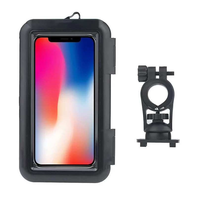 Waterproof Bicycle Phone Holder Stand Universal Bike Motorcycle Handlebar Phone Support Mount Cycling Accessories Bracket