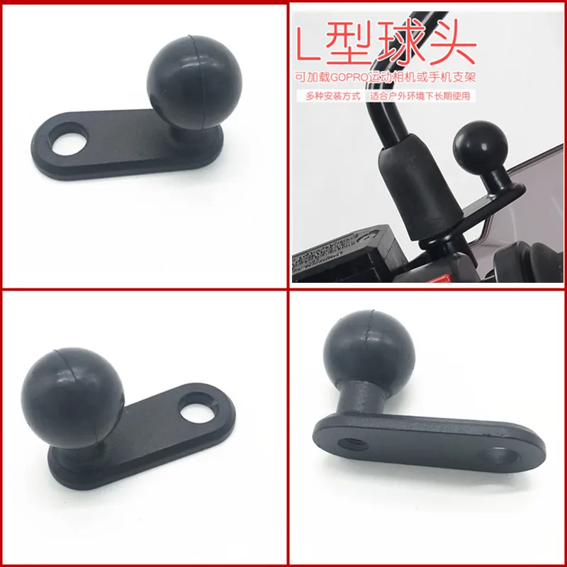 1 Inch Ball Head Motorcycle Base Stand for Garmin DSLR Gopro Xiaomi for Phone GPS Holder Mount Ram Mount Garmin Zumo/TomTom