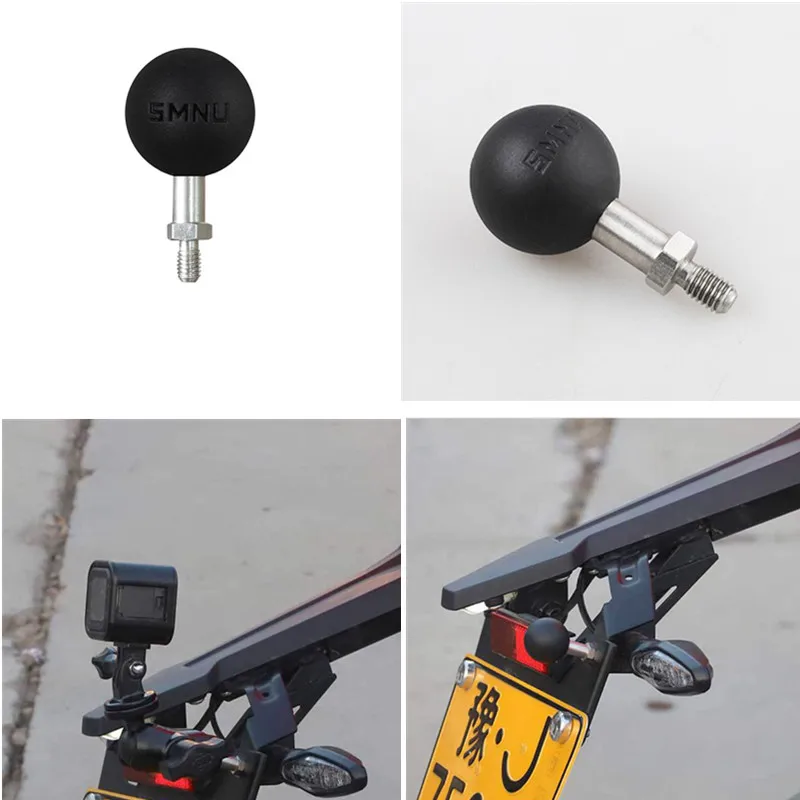 1 Inch Ball Head Motorcycle Base Stand for Garmin DSLR Gopro Xiaomi for Phone GPS Holder Mount Ram Mount Garmin Zumo/TomTom