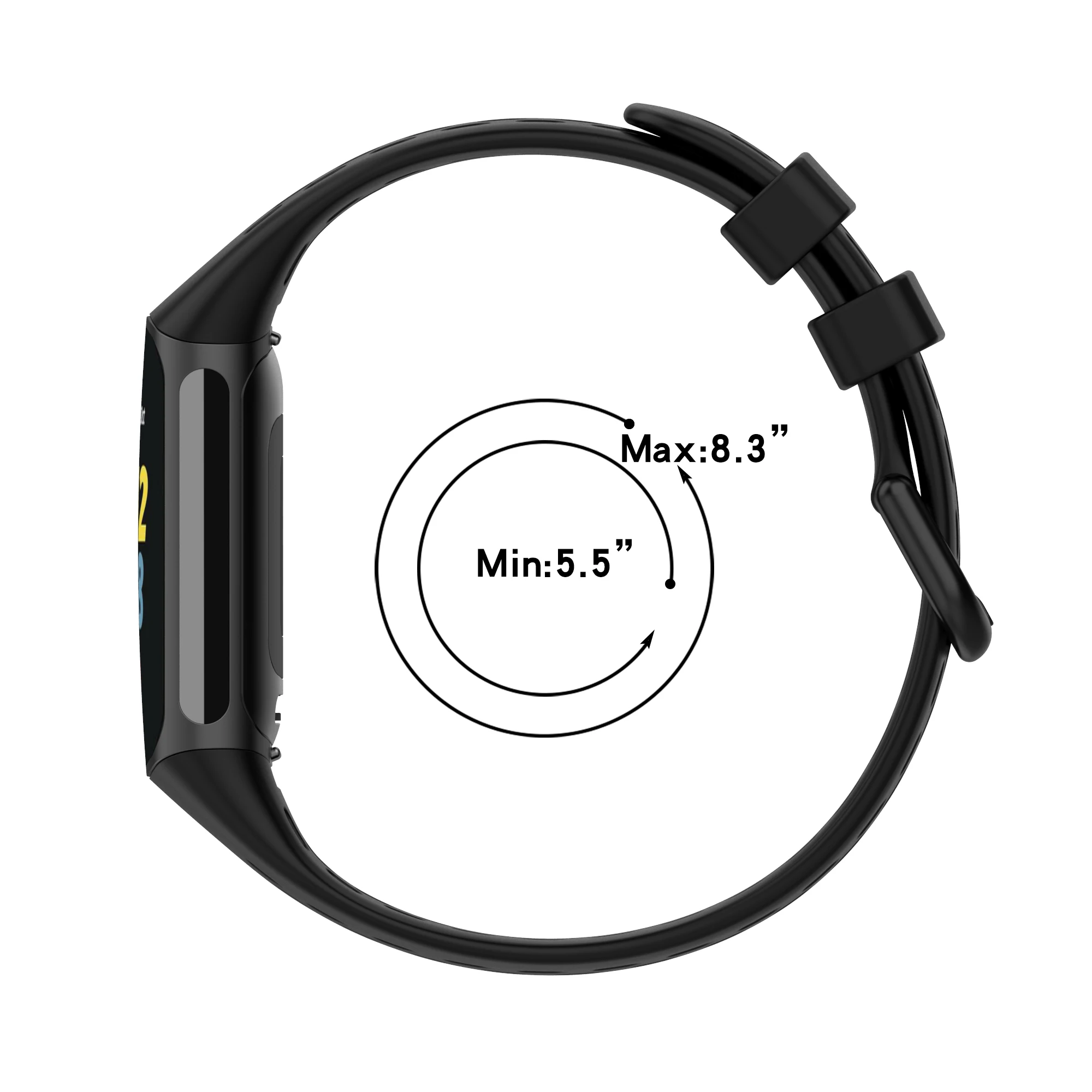 Strap For Fitbit Charge 5/6 Smart Watch Band Sports Breathable Strap Silicone Wristband For Fit Bit Charge5 Bracelet Accessories