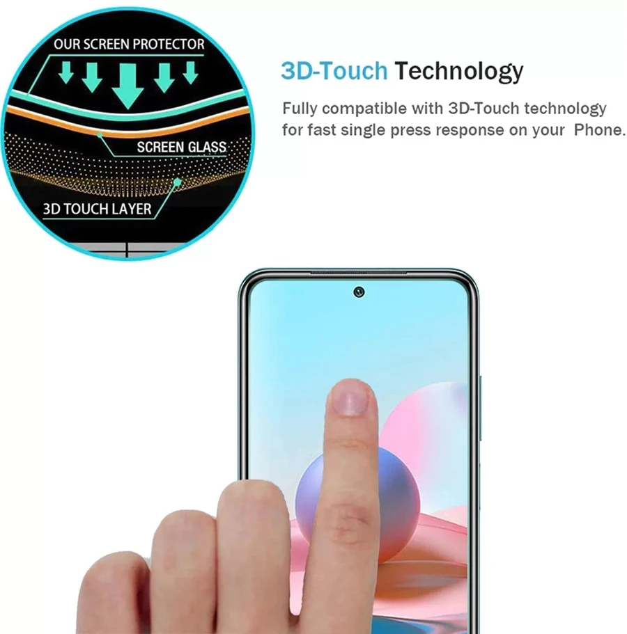 10000D Hydrogel Film For Xiaomi Redmi Note 10 9 8 Pro Screen Protector For Redmi 10 9C 8 7 6 9A K40 Pro Note 10S 9 8 T Not Glass