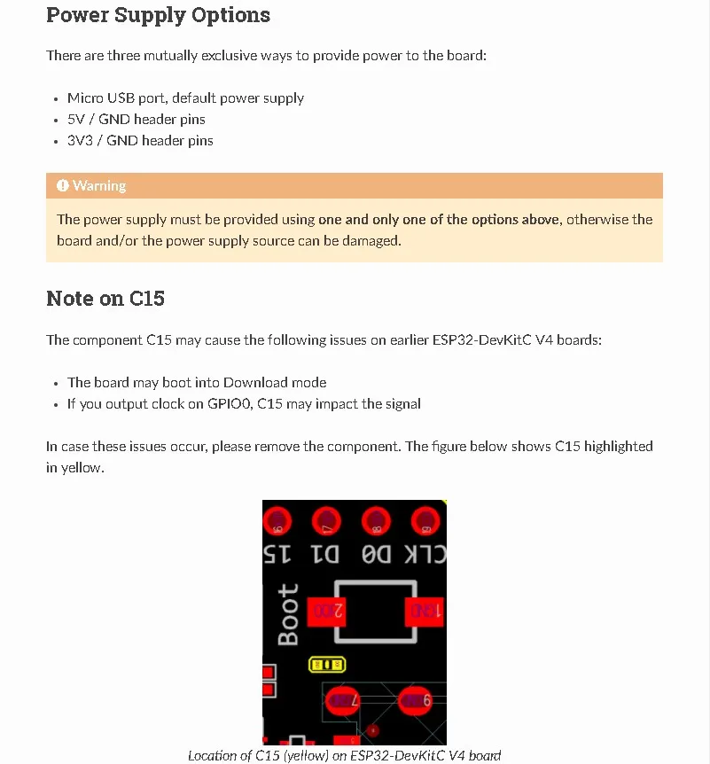 ESP32-DevKitC Development Board ESP32 DevKitC Module ESP32-DevKitC-32E ESP32-DevKitC-32UE ESP32-WROOM-32E ESP32-WROOM-32UE