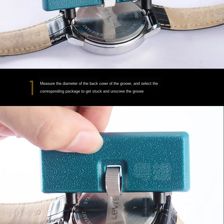Watch Opener Protable Watch Repair tool watch Back open Screw Wrench Cover Remover Watchmaker Tools