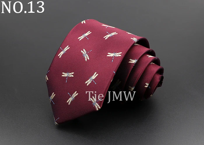 New Fashion 8cm Men's Floral Tie Animal Print Jucquard Necktie Suit Men Business Wedding Party Formal Neck Ties Gifts Cravat