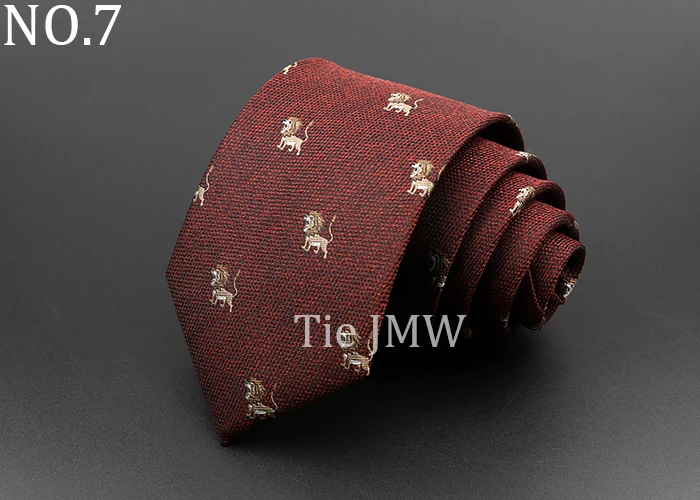 New Fashion 8cm Men's Floral Tie Animal Print Jucquard Necktie Suit Men Business Wedding Party Formal Neck Ties Gifts Cravat
