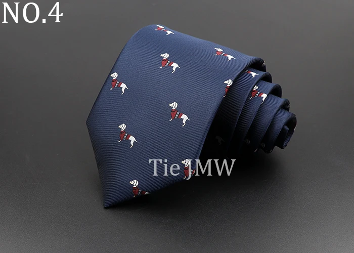 New Fashion 8cm Men's Floral Tie Animal Print Jucquard Necktie Suit Men Business Wedding Party Formal Neck Ties Gifts Cravat