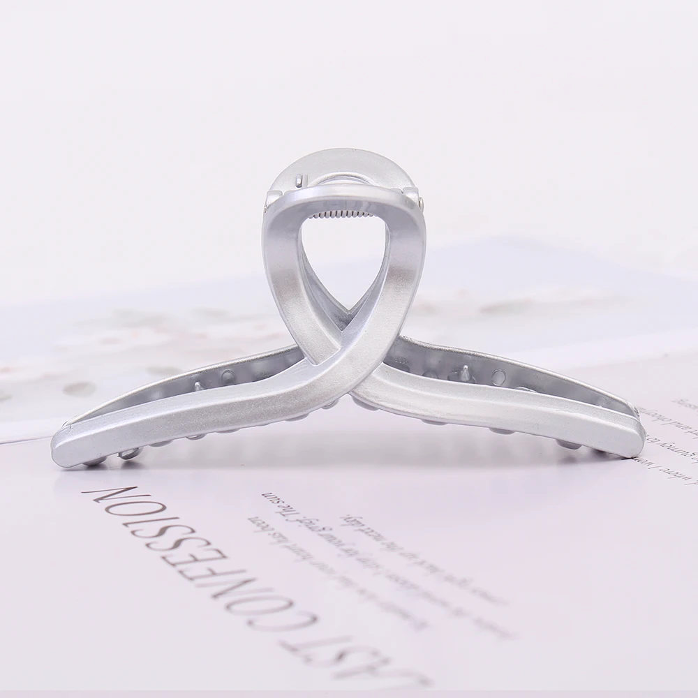 2021 New Women Elegant Gold Hollow Geometric Metal Hair Claw Vintage Hair Clips Headband Hairpin Hair Crab Hair Accessories