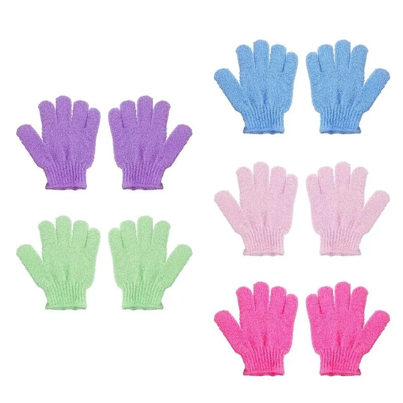 Three-layer Bath Sponge Body Brush Skin Clean Massage Cleaning Shower Brushes Kids Adults Foam Scrubbing Towel Rope Holder