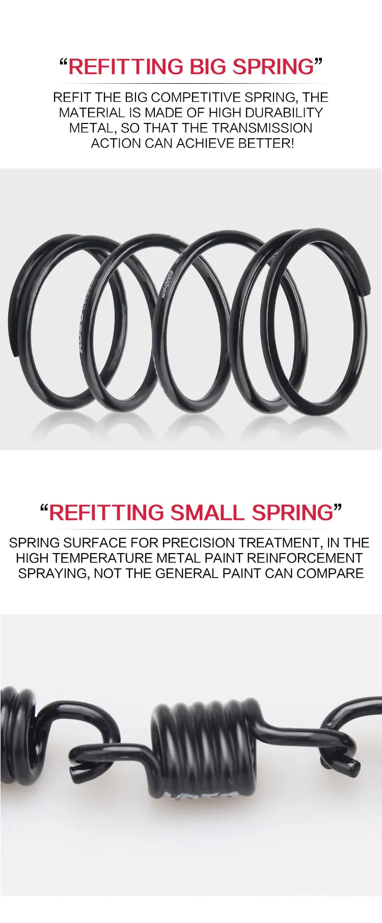 Motorcycle Torque Spring Clutch Springs 1000RPM 1500RPM 2000RPM for Yamaha Zuma BWS JOG 50cc Minarelli 1PE40QMB 1k/1.5k/2k