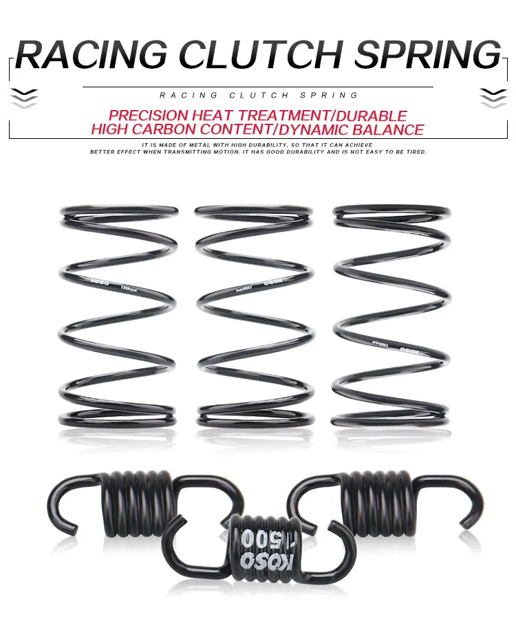Motorcycle Torque Spring Clutch Springs 1000RPM 1500RPM 2000RPM for Yamaha Zuma BWS JOG 50cc Minarelli 1PE40QMB 1k/1.5k/2k
