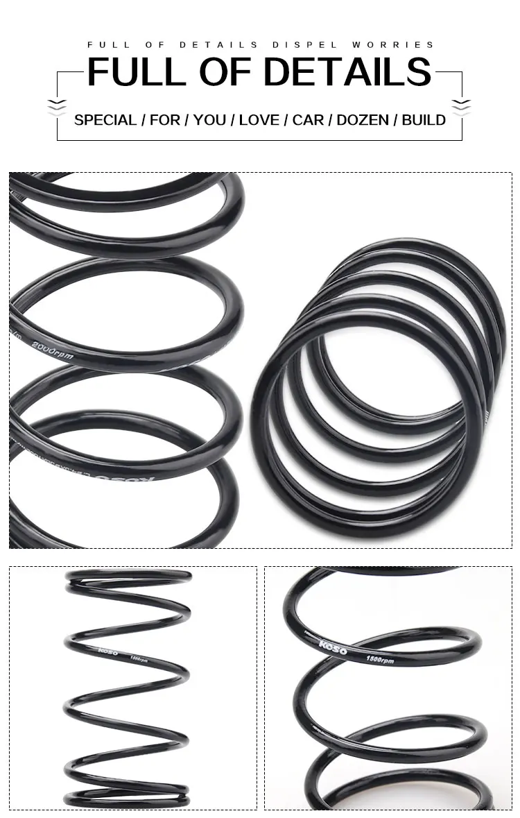 Motorcycle Torque Spring Clutch Springs 1000RPM 1500RPM 2000RPM for Yamaha Zuma BWS JOG 50cc Minarelli 1PE40QMB 1k/1.5k/2k