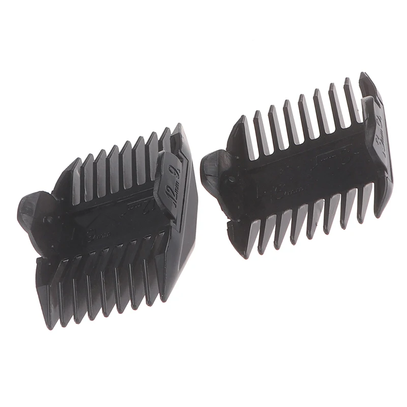 2Pcs 3mm/6mm/9mm/12mm Universal Cut Clipper Limit Comb Guide Attachment Size Barber Replacement Barber Hair Trimmer Tool