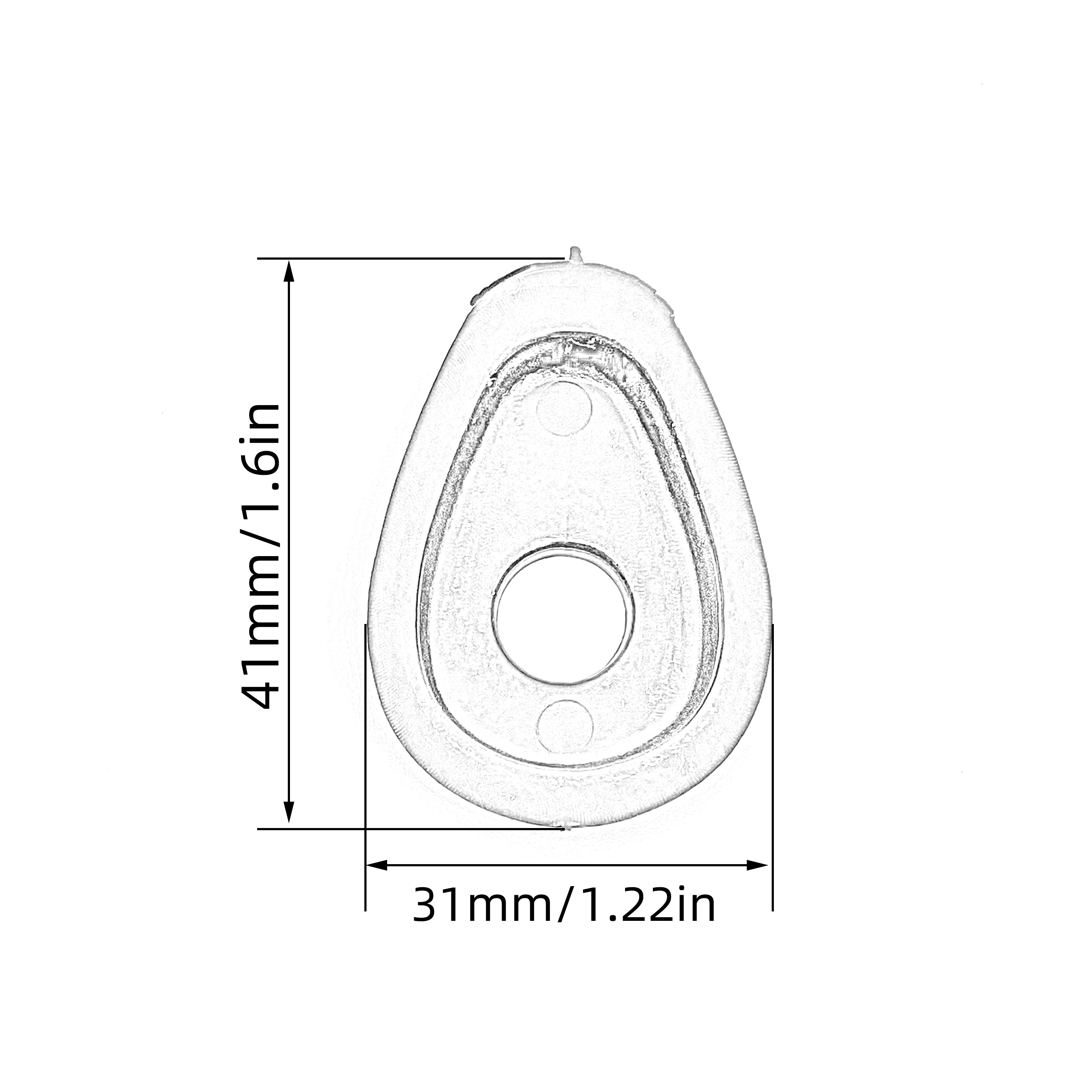 REALZION 4Pcs Front or Rear Motorcycle Turn Signal Light Indicator Adapter Spacers For YAMAHA FZ1 FZ6 FZ8 FZ16 XJ6 XSR 700 XSR
