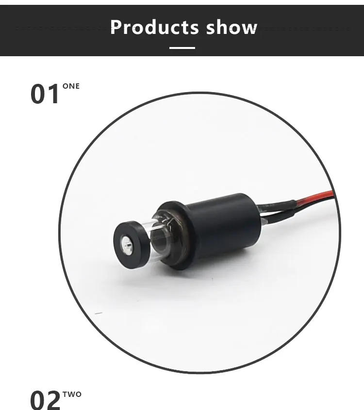 New 360 Degree Omnidirectional Level Laser Module 520nm Green Light 2.3-5V Voltage Drive Use for Laser Level Tester Accessories