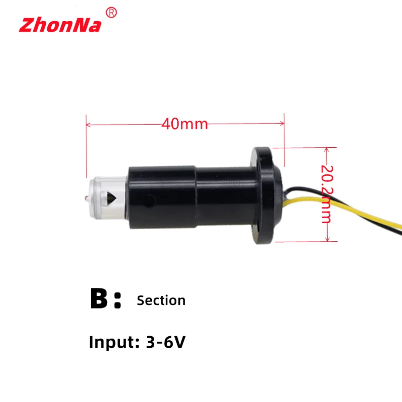 New 360 Degree Omnidirectional Level Laser Module 520nm Green Light 2.3-5V Voltage Drive Use for Laser Level Tester Accessories