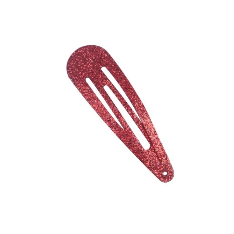 20Pcs/Lot Hair Accessories Candy Color Dripping Glitter Powder Hair Clip Princess Barrette Hairclip Headdress Hairpins for Girls