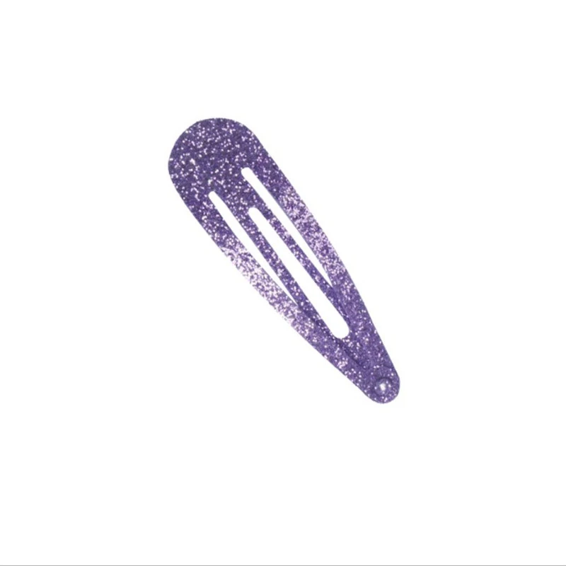 20Pcs/Lot Hair Accessories Candy Color Dripping Glitter Powder Hair Clip Princess Barrette Hairclip Headdress Hairpins for Girls