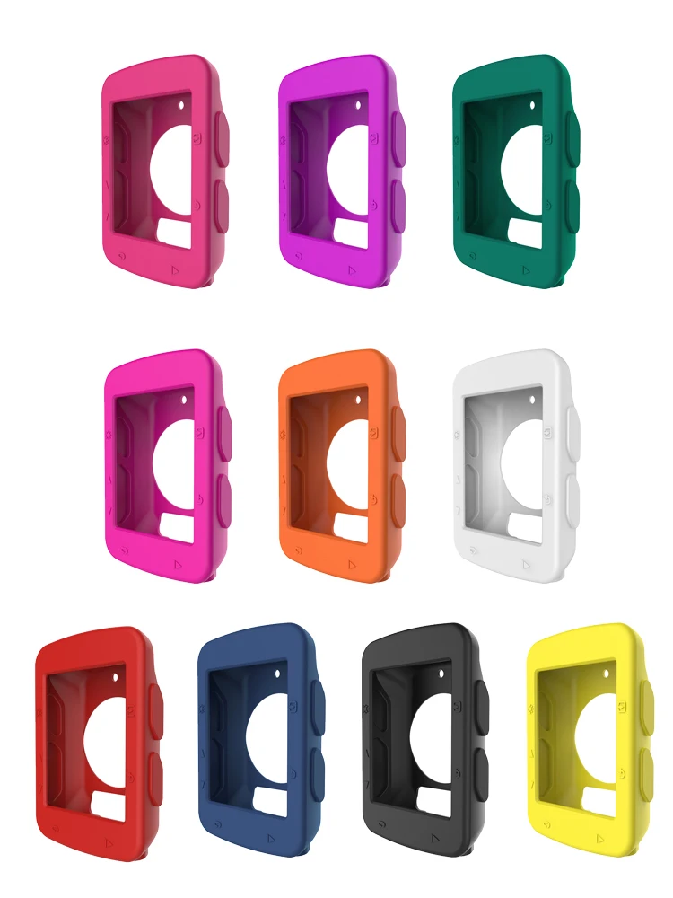 Replacement Band Case Protector Sleeve for Garmin Edge 520 /520 Plus Soft Silicone Shockproof and Shatter-Resistant Sleeve Cover