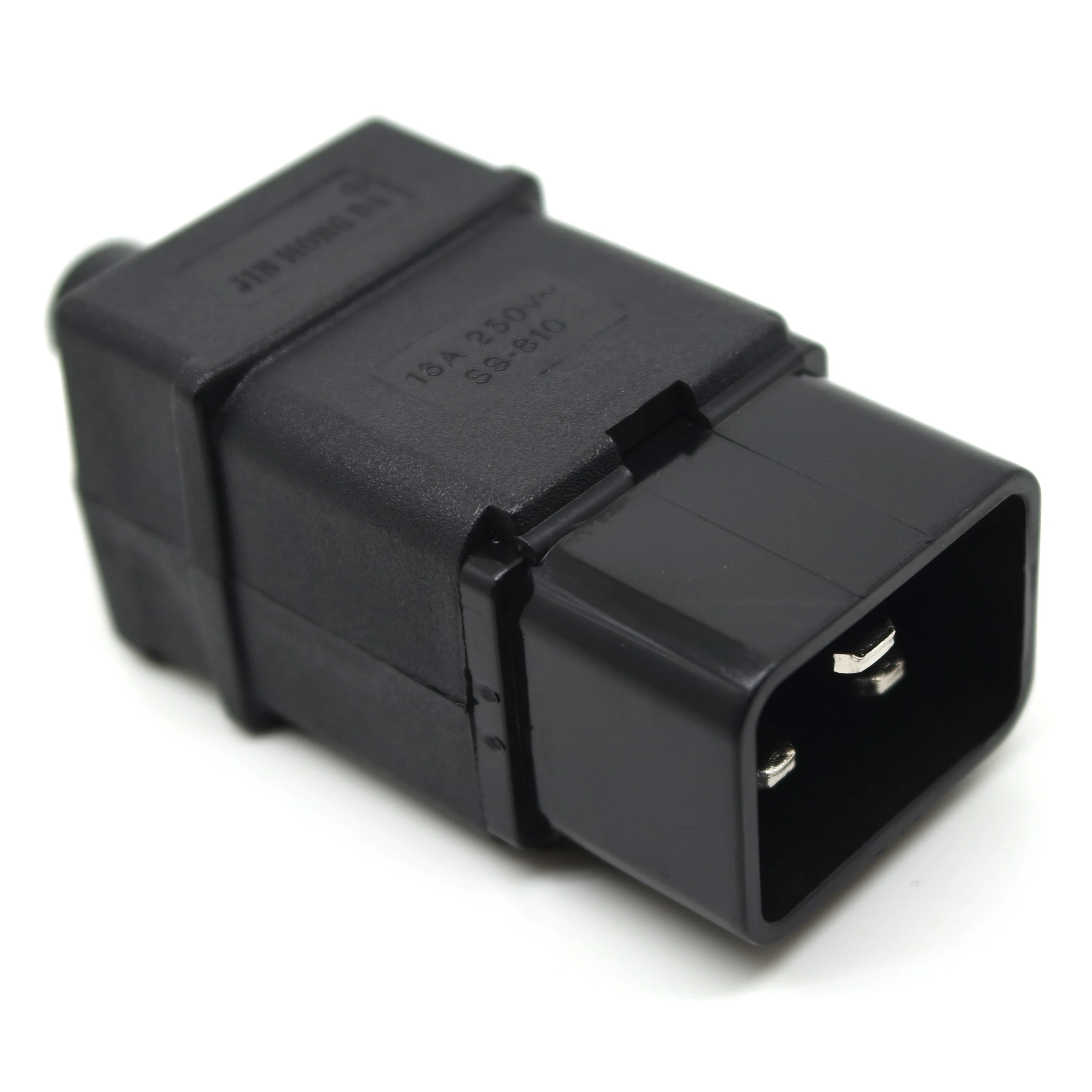 PDU/UPS Socket Standard IEC320 C19 C20 16A 250V AC Electrical Power Cable Cord Connector Removable Plug Female Male Plug Adapter