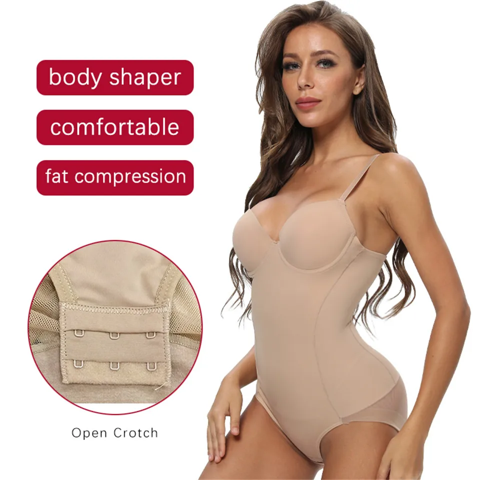 Slimming Underwear Bodysuits Shapewear Women Body Shapewear Push Up Underwire Bodys Waist Trainer Modeling Straps