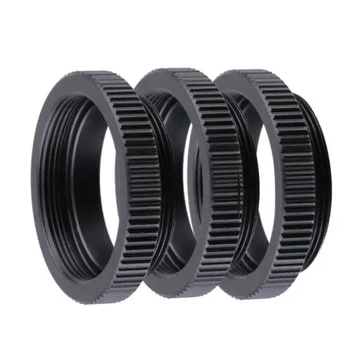 C-MOUNT 5mm Extension Tube Adapter C-CS Mount Adaptor Spacer Ring For CCTV Lens